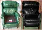 Chair color change from green to black